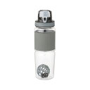 cool gear クールギア シェイカーボトル 650ml 1962 HexaShaker グレーGRAY(シェイカーボール入り)