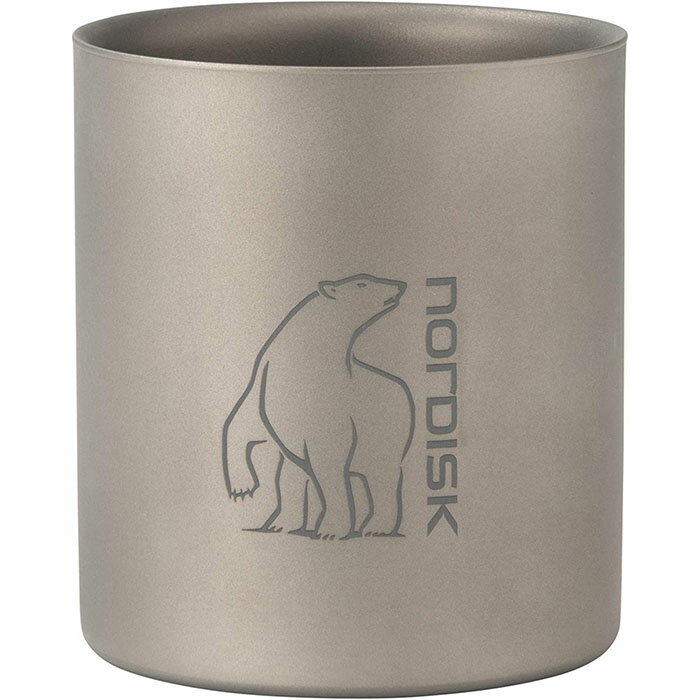 ＼Nordisk製品 全品送料無料／【国内正規品】NORDISK ノルディスク Titanium Double Wall Mug 220ml Without Handle(チタンダブルウォールマグ チタンマグ) 119010