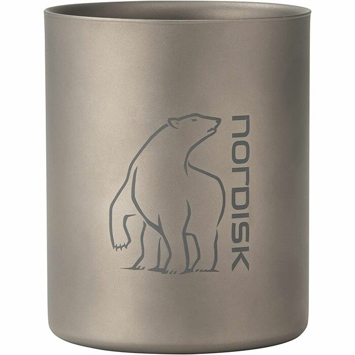 ＼Nordisk製品・全品送料無料／NORDISK ノルディスク Titanium Double Wall Mug 450ml Without Handle(チタンダブルウォールマグ チタンマグ)