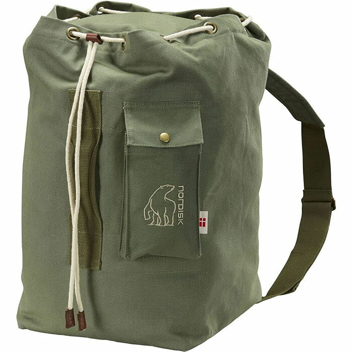 \Nordisk製品・全品送料無料／NORDISK ノルディスク Kongsberg 40 Duffel FourLeafClover(コングスベルグ ダッフルバッグ 40L リーフグリーン)