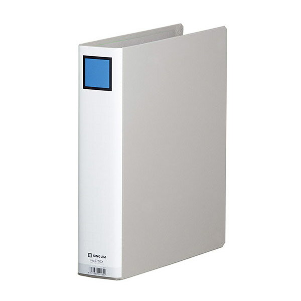 キングジム キングファイルG A4S グレ- A4S 975GX