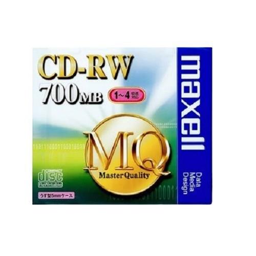 [maxell]データ用CD-RW 700MB 1枚入[CDRW80MQ