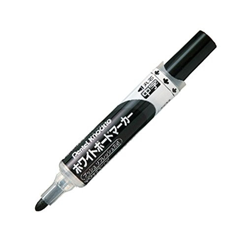 【ゆうパケット配送対象】ノックル [EMWLM-A] 1本 中字丸芯（2．1mm） インク色：黒（ホワイトボードマ..