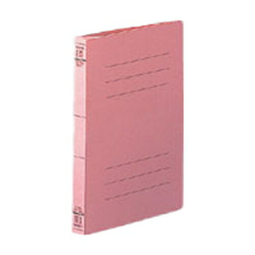 フラットファイルJ [フF-J60-P] 1冊 B6判タテ型 本体色：ピンク （ナカバヤシ ファイル）