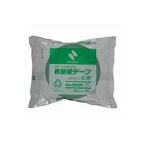 布カラーテープ [102N14-50] 1巻 本体色：ライトグリーン （布テープ）