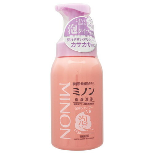 ミノン 全身シャンプー 泡タイプ 500mL [MINON]【医薬部外品】