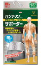 バンテリンサポーター 腰 シャイニンググレー ふつうサイズ(1枚入り) へそ周り65〜85cm(Mサイズ)