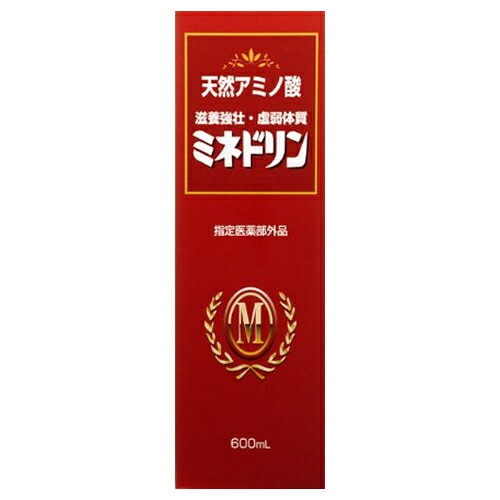 ミネドリン 600mL【指定医薬部外品】[伊丹製薬][アミノ酸飲料](滋養強壮 肉体疲労）