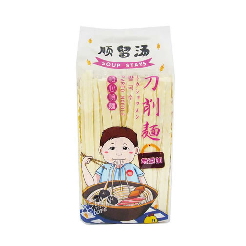 中国産 順留湯 刀削麺 500g x1個（無添加 とうしょうめん 湯餅）のサムネイル