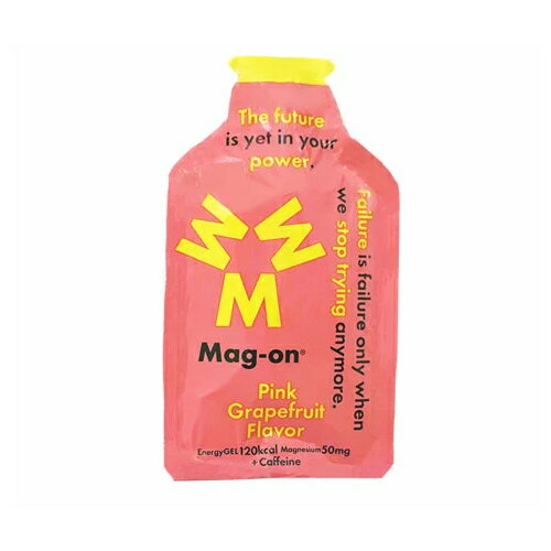  Mag-on(マグ・オン) マグネシウムチャージサプリメント Mag−on エナジージェル ピンクグレープフルーツフレーバー x1個　(ポスト投函 追跡ありメール便)