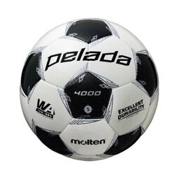 モルテン（Molten） サッカーボール5号球 ペレーダ4000 ホワイト×メタリックブラック