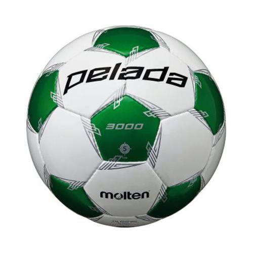 モルテン Molten サッカーボール5号球 ペレーダ3000 ホワイト メタリックグリーン