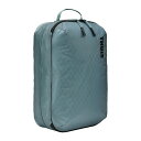 THULE スーリー 着用前/着用後パッキングキューブ Mサイズ グレー Clean/Dirty Packing Cube Pond Gray 耐久性 半透明 パッキングキューブ 旅行 整理整頓 スーツケース 旅行 洗濯 トラベルバッグ 3205118