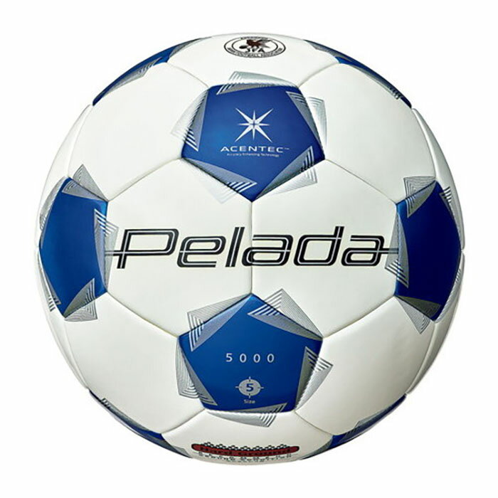 モルテン molten ペレーダ 5000 土用 5 号白青 サッカー フットボール グラウンド 中学生以上 人工皮革 練習 クラブ 部活 スクール 定番 F5K5001WB