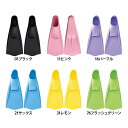 AQA(エーキューエー)ドルフィンカラー マリン用品 シュノーケルフィン シュノーケリング スノーケリングシューズ着用 素足兼用タイプ 男女兼用 ジュニア対応 ...