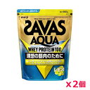 【2個セット】ザバス(SAVAS)アクア ホエイプロテイン100 レモン風味 800g プロテイン トレーニング ボディーケア サプリメント 2631721
