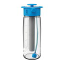 LUNATEC ルナテック アクアボット750ml クリアー ウォーターボトル シャワー ストリーム スプレー ミスト 水筒 逆さま使用可能 キャンプ BBQ バーベキュー LTA1050000