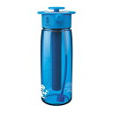 LUNATEC ルナテック アクアボット750ml ブルー ウォーターボトル シャワー ストリーム スプレー ミスト 水筒 逆さま使用可能 キャンプ BBQ バーベキュー LTA1051000