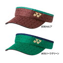YONEX ヨネックス レディース ウィメンズサンバイザー バドミントン テニス帽子 キャップ テニス 背面マジックテープ式 40101