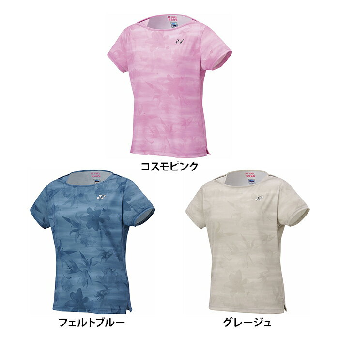 【送料無料】YONEX ヨネックス レディース ゲームシャツ バドミントン テニス 硬式 軟式 ソフトテニス Tシャツ ウエア トップス 20908