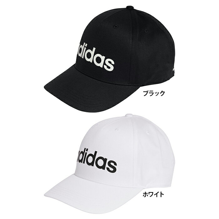 Rakuten - adidas アディダス ユニセックス リニア ベースボール キャップ 帽子 日除け 散歩 ハイキング 耐久性 通気性 DB651