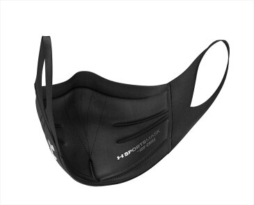 【ゆうパケット配送！送料無料】UNDER ARMOUR（アンダーアーマー） スポーツマスク 002(BK)ブラック UA Sports Mask 1368010(ポスト投函 追跡ありメール便)