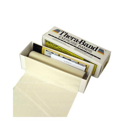 D&M トレーニング エクササイズバンド セラバンド/BOXタイプ 6ヤード(5．4m） タン 老若男女 体幹トレ..