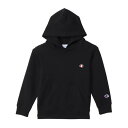 【送料無料】Champion チャンピオン キッズ フーデッド スウェットシャツ パーカー (090)ブラック 子供 こども トレーナー フーディー トップス ...