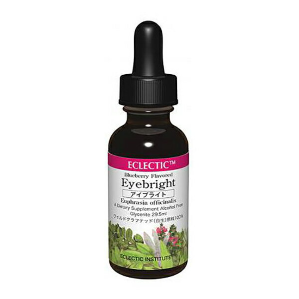 ECLECTIC アイブライト(コゴメグサ)1オンス 29.5ml E019(健康食品 ハーブエキス サプリメント)※お取り寄せ1週間程度かかります