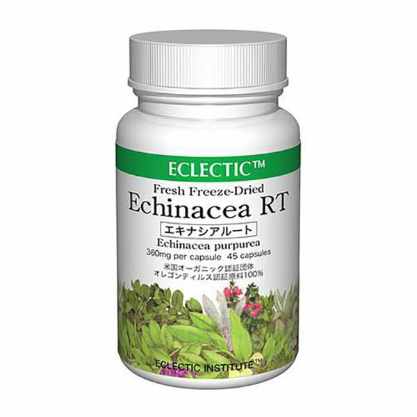 楽天健康エクスプレスECLECTIC エキナシア（エキナセア）RT（根）45カプセル FFD45 E041（健康食品 ハーブエキス サプリメント）※お取り寄せ1週間程度かかります