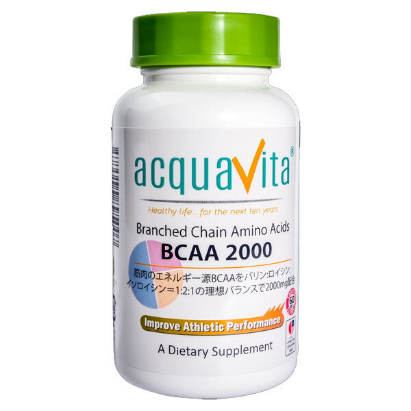 [acquavita]アクアヴィータ BCAA2000 60粒