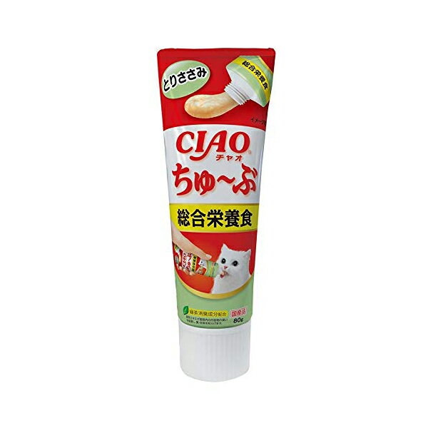 CIAO(チャオ) ちゅ〜ぶ 総合栄養食 とりささみ 80g