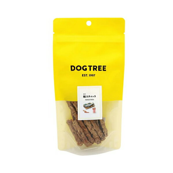 [ドッグツリー]鮭(さけ)スティック M 35g(犬用おやつ ワンコ用 国産 無添加)