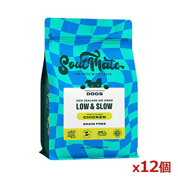 [SoulMate ᥤ]DOG ɥ饤ա  500g x12(ɥåա ѤϤ ɥ饤ˡ ˥塼...