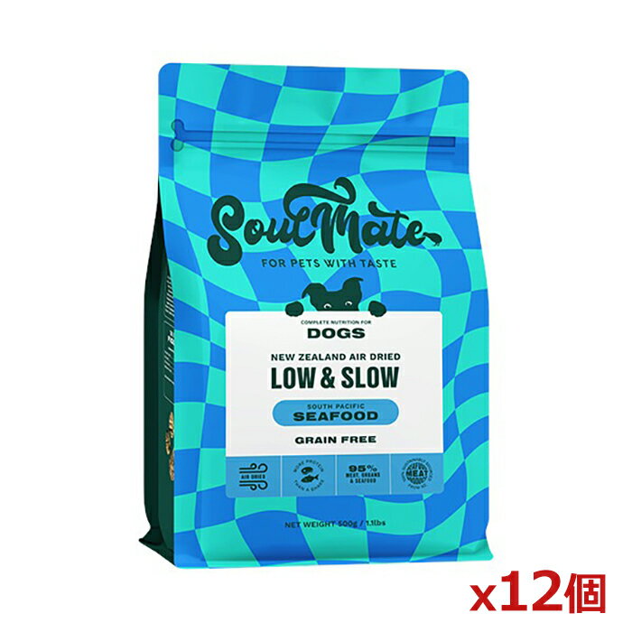 [SoulMate ᥤ]DOG ɥ饤ա ա 500g x12(ɥåա ѤϤ ɥ饤ˡ ˥塼...