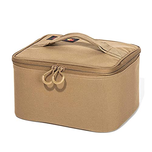 Oregonian Camper オレゴニアンキャンパー セミハードギアバッグM-Flat PLUS 食器ケース 収納ケース ソフトケース(WolfBrown ウルフブラウン)[OCB2212WB]キャンプ アウトドア バーベキュー BBQ