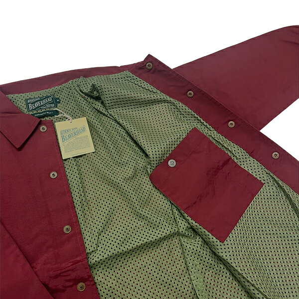 *送料無料*【在庫限り!大特価】BEAVERHEAD(ビーバーヘッド) ナイロンジャケット ワイン Mサイズ ぽっきり価格【返品・交換不可】(メンズ ユニセックス 男女兼用 ボルドー ジャケット アウトドア)