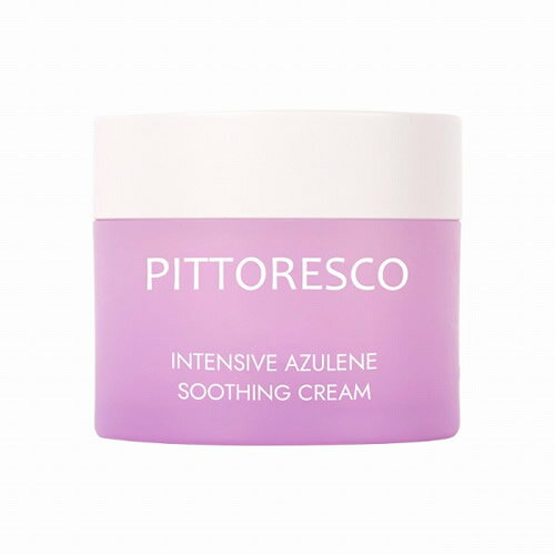 PITTORESCO ピトレスコ INTENSIVEAZULENE SOOTHING CREAM インテンシブアズレンスージングクリーム 70ml(韓国コスメ スキンケア スージングクリーム)