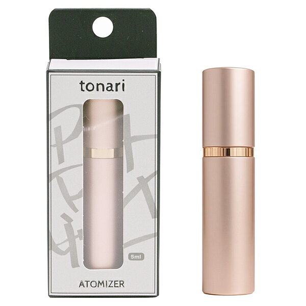 【ゆうパケット配送対象】tonari(トナリ) 香水アトマイザー ローズゴールド クイッ...