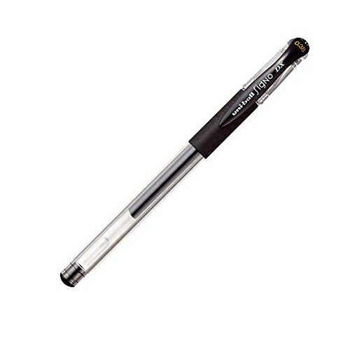 【ゆうパケット配送対象】ユニボール　シグノ [UM-151.24] 1本 極細（0．38mm） インク色：黒（水性ボールペン 水性顔料インク）(ポスト投函 追跡ありメール便)(3.0)