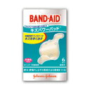 【ゆうパケット配送対象】バンドエイドキズパワーパッド大きめサイズ 6枚入(ポスト投函 追跡ありメール便)