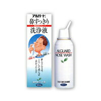 使用方法 1.ノズルの先を鼻腔にそっと入れて、噴射してください。 2.使用後、軽く鼻をかんでください。 3.ノズルの先をティッシュなどでふき取り、清潔に保管してください。 主要成分 精製水、塩化ナトリウム、ポリソルベート80、 香料、塩化ベンザルコニウム（保存剤）0.0035% 商品区分 一般医療機器 原産国 日本 メーカー ロート製薬株式会社 重量 170gアルガードから気持ちいい「鼻洗浄液」です！ アルガード鼻すっきり洗浄液は、花粉・ほこり・雑菌などをすっきりきれいに洗い流す鼻洗浄液です。気持ちいいミント系ミストウォーターを、噴霧量自由自在のフリーストップ式ノズルで噴射して、お鼻をしっかり洗浄します。工夫がいっぱいつまった、使いやすいオリジナルボトルで、これまでの鼻洗浄のイメージを一新しました。