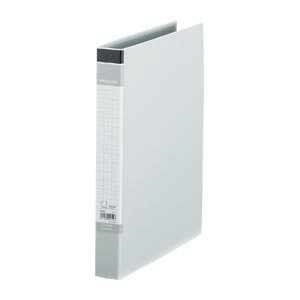 リングファイルBF／DリングファイルBF [608BF] 1冊 Dリングファイル　A4判タテ型・2穴 本体色：グレー