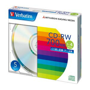 PC　DATA用　CD−RW [SW80QU5V1] 5枚 CD−RW