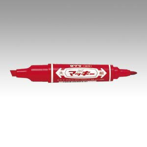 ハイマッキー [MO-150-MC-R] 1本 （1．5?2．0mm・6．0mm） インク色：赤（油性マーカー マーカーペン）(ポスト投函 追跡ありメール便)