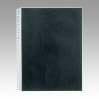 カラーベースポケット [103CP] 10枚 A4判タテ型専用ポケット（139・139W用） 本体色：黒