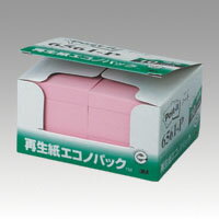 〈ポスト・イット〉単品 お買い得パック エコノパックシリーズ パワーパックシリーズ [6561-P] 10個 横50×縦75mm 本体色：ピンク （ポストイット 付箋 ふせん）