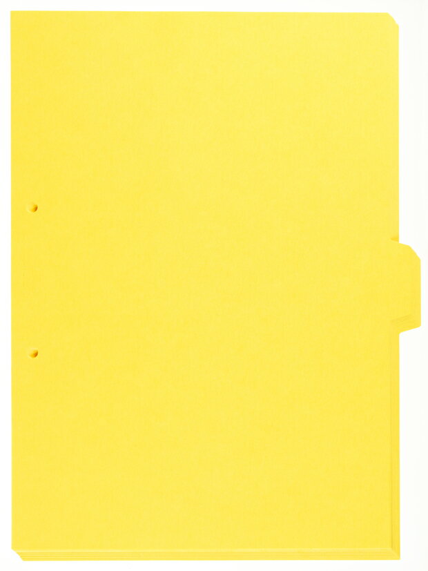 カラーインデックス5山　単色　黄色 907T20キイ