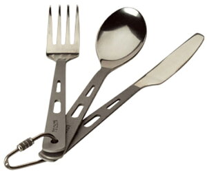 【国内正規品】NORDISK カラトリー3点セット Titan Cutlery 3pc Set(チタン製カトラリー3点セット)フォーク・スプーン・ナイフセット[119021](ノルディスク アウトドア キャンプ用品 COOKWEARE fork spoon knife アウ【k【SUMMER_D