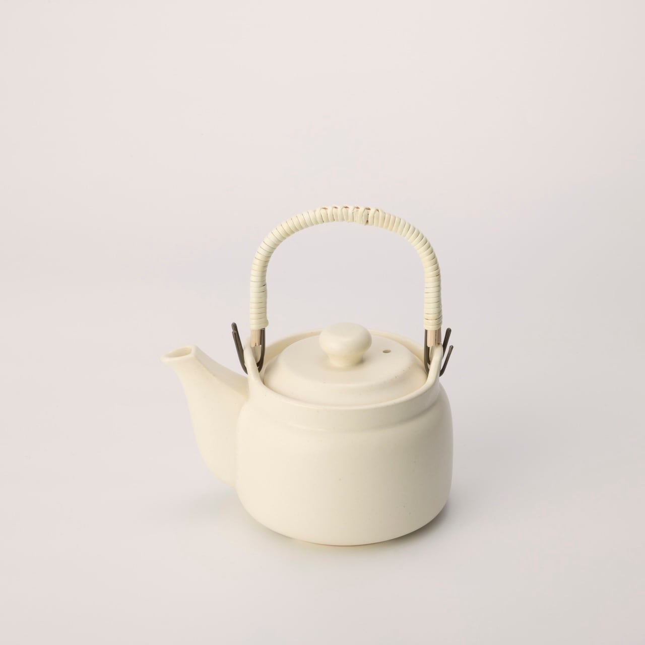 【健康綜合開発】けんこう土瓶 小サイズ 白色